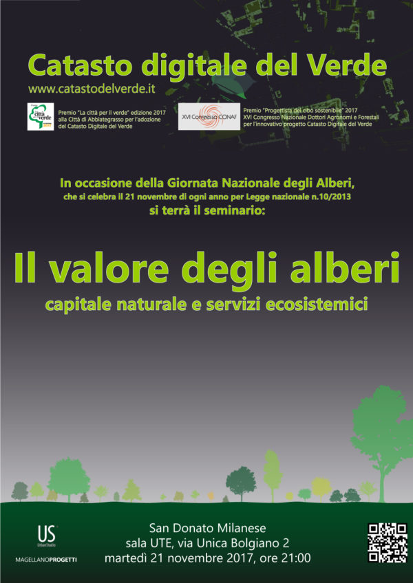 Seminario “Il valore degli alberi – capitale naturale e servizi ecosistemici”