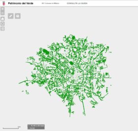 Il verde pubblico di Milano è on-line