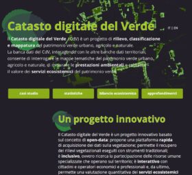 Il Catasto digitale del Verde