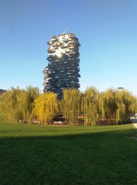 Milan City Park – Salix and Vertical Forest Skyscrapers