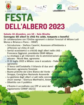 Festa dell’albero 2023 – Lodi