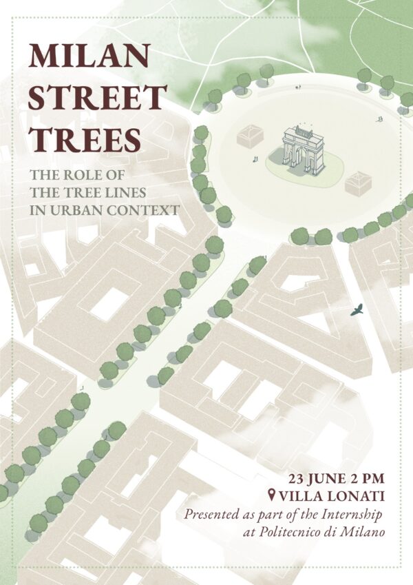 Milan Street Trees Seminar 23/06/2025 – Villa Lonati, Via Ausonio Zubiani 1, Milan.